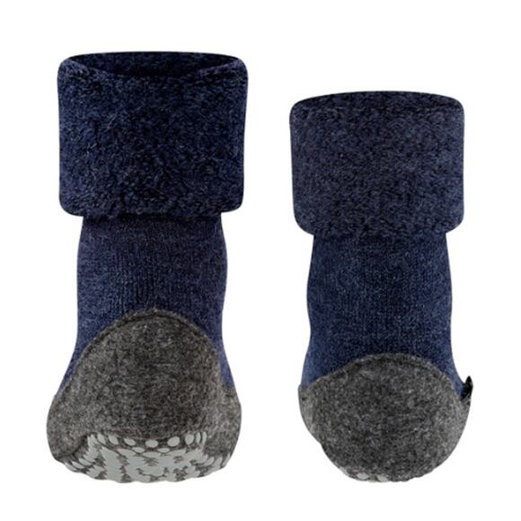 Falke Toddler Dark Blue Cosyshoe Slippers Size 8-9 - Picture 8 of 9